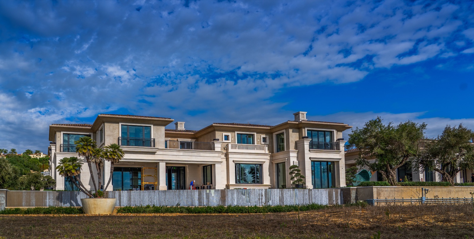 Large Southern California residence under completion