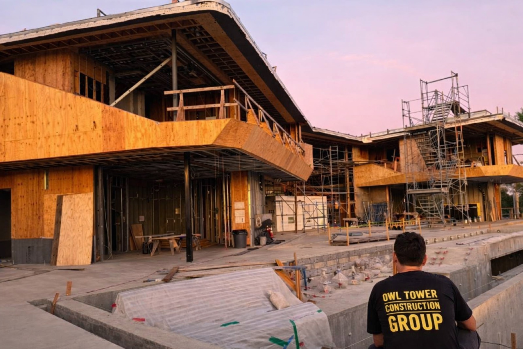 Residential project in progress